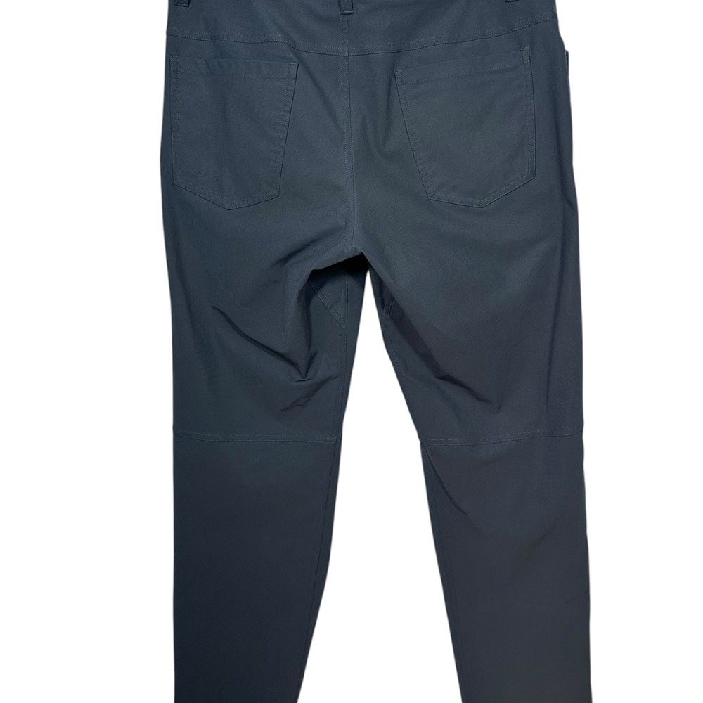 Lululemon Mens ABC Classic 5 Pocket Pants Charcoal Gray Sz 34x29 Golf Athletic - Picture 2 of 9